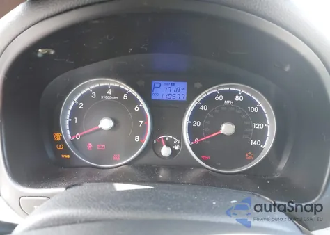 2011 Hyundai Accent Gls из США, поврежденный, VIN KMHCN4AC2BU611783